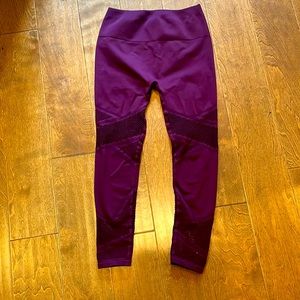 Fabletics Maroon Leggings